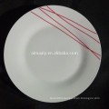 chinese ceramic plate,standard dinner plate size,high grade porcelain plate